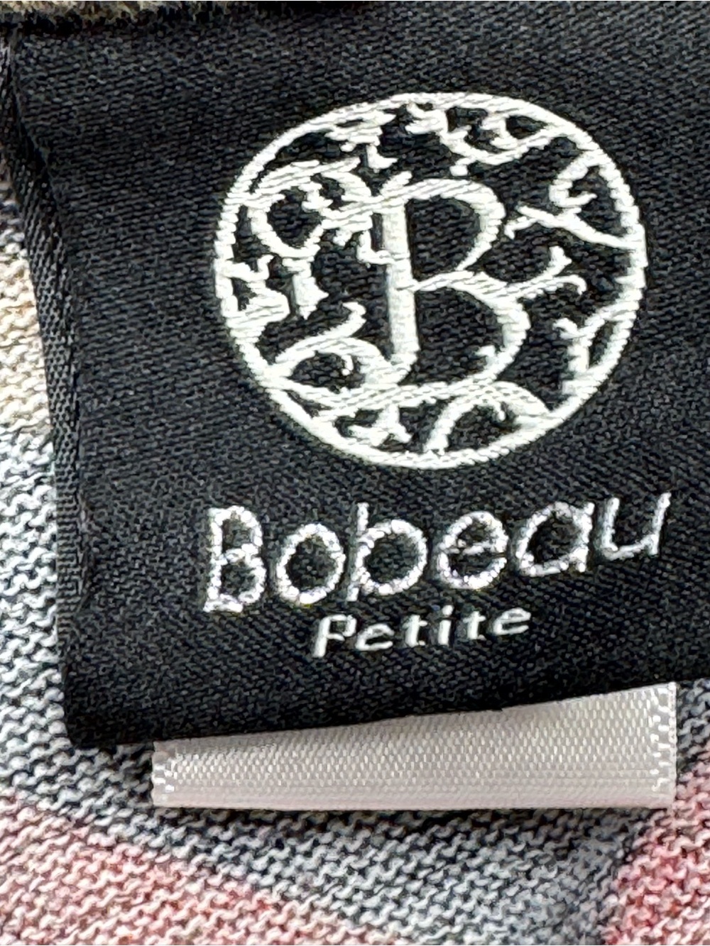 Bobeau Petite Geometric Print Open Front Cardigan Jacket Women’s large  Petite - Picture 11 of 13